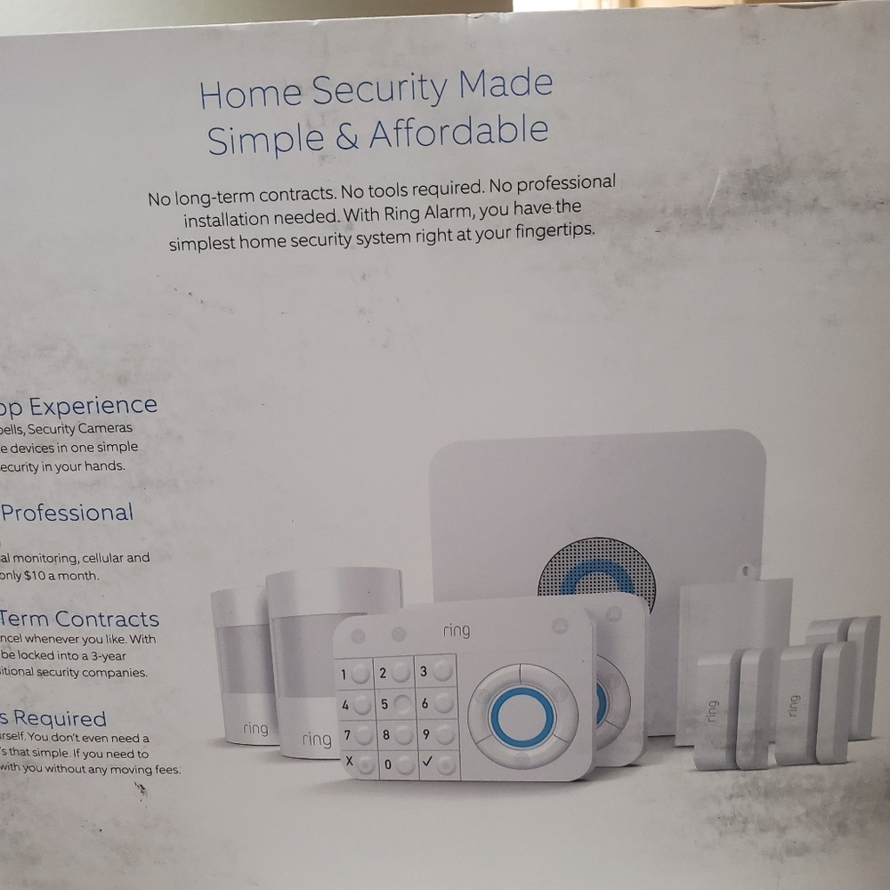 Ring home security system